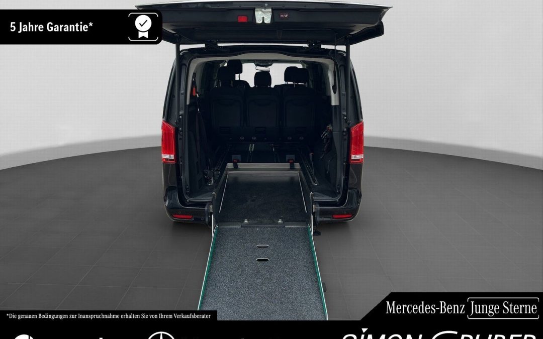 Mercedes-Benz EQV 300 Extra Lang XL Rollstuhl Rampe AMF