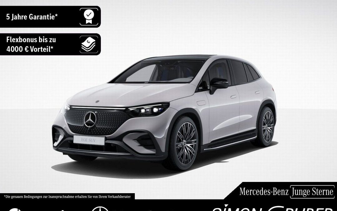 Mercedes-Benz EQE 500 4M SUV AMG Hyper Pano HUD Burm 360 AHK