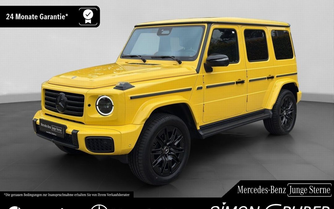 Mercedes-Benz G 500 AMG Manufaktur sonnengelb !!! Standhzg AHK