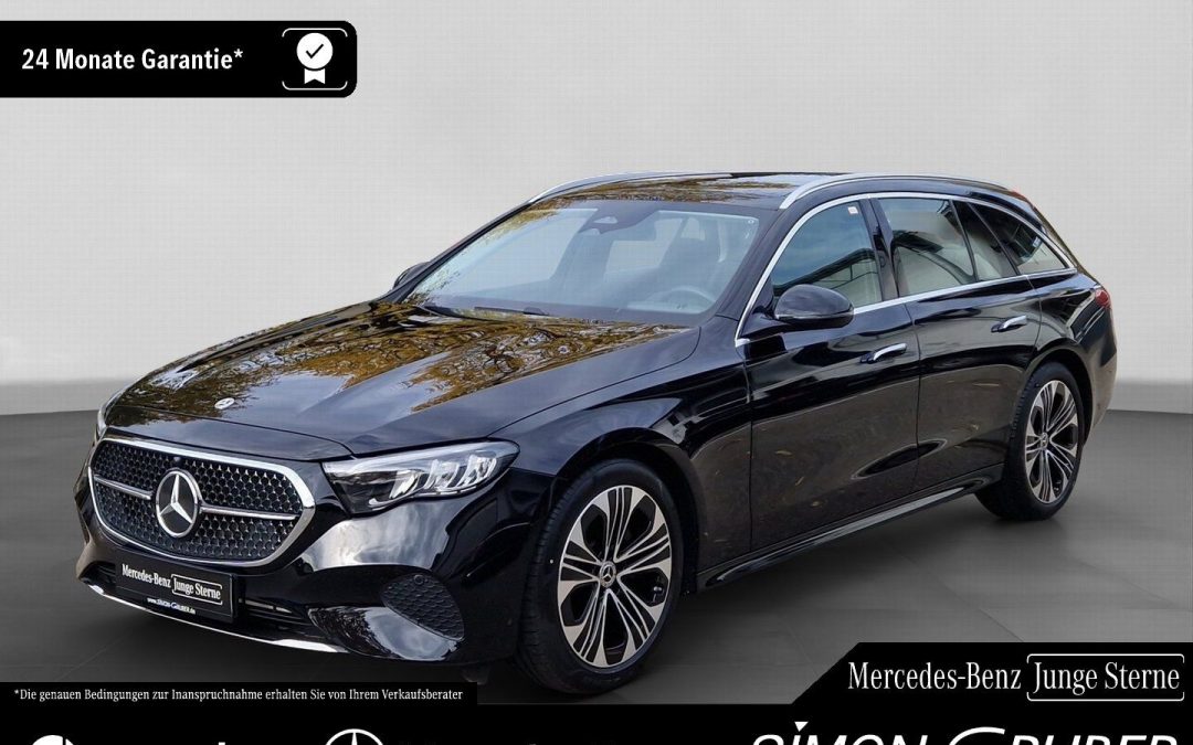 Mercedes-Benz E 220 T d Ava MBUX AHK Pano Kamera Distr DAB 19"